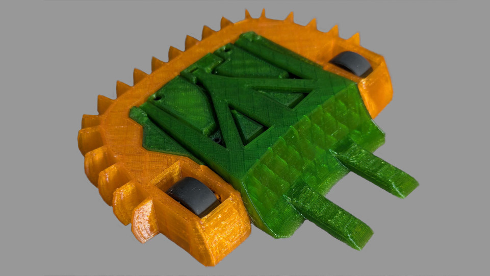 A photo of the EF1 battle robot